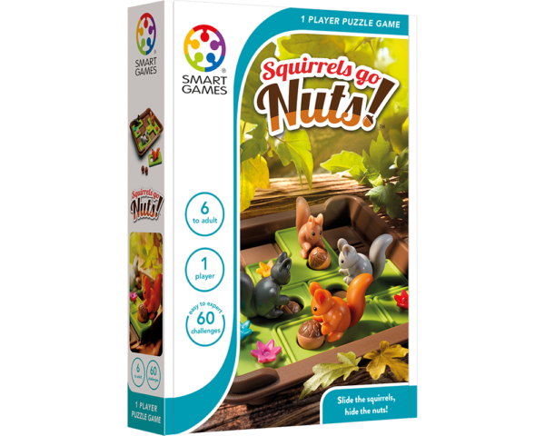 JUEGO DE LÓGICA SMART GAMES: ¡ARDILLAS! / SQUIRRELS GO NUTS! – Mundo